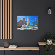 将图片加载到图库查看器,尼亚加拉广场和布法罗市政厅帆布包裹墙艺术