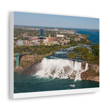 将图片加载到图库查看器,尼亚加拉瀑布看加拿大帆布墙艺术