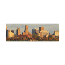 Cargar imagen en el visor de la galería, Arte de pared con diseño de horizonte de Buffalo NY