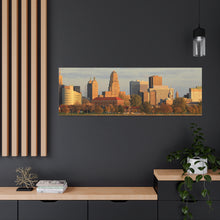 Cargar imagen en el visor de la galería, Arte de pared con diseño de horizonte de Buffalo NY