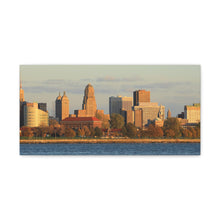 Cargar imagen en el visor de la galería, Arte de pared con diseño de horizonte de Buffalo NY