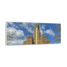 Cargar imagen en el visor de la galería, Buffalo NY City Hall durante el día Lienzo decorativo para pared