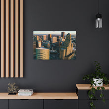 Cargar imagen en el visor de la galería, Arte en lienzo de edificios de Buffalo NY