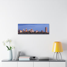 Load image into Gallery viewer, Buffalo NY Night Skyline Canvas Wrap Wall Art