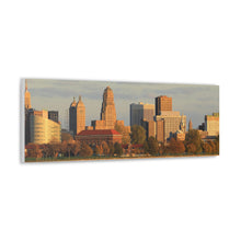 Cargar imagen en el visor de la galería, Arte de pared con diseño de horizonte de Buffalo NY