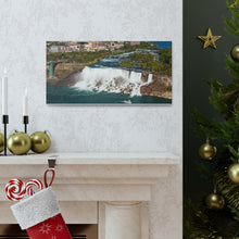 将图片加载到图库查看器,尼亚加拉瀑布看加拿大帆布墙艺术