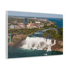 将图片加载到图库查看器,尼亚加拉瀑布看加拿大帆布墙艺术