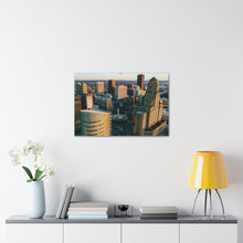 Cargar imagen en el visor de la galería, Arte en lienzo de edificios de Buffalo NY