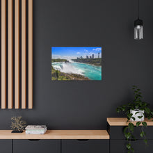 将图片加载到图库查看器,尼亚加拉大瀑布美国侧帆布包裹墙艺术