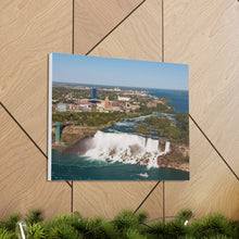 将图片加载到图库查看器,尼亚加拉瀑布看加拿大帆布墙艺术