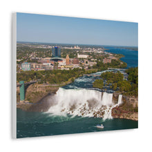 将图片加载到图库查看器,尼亚加拉瀑布看加拿大帆布墙艺术