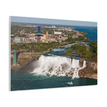 将图片加载到图库查看器,尼亚加拉瀑布看加拿大帆布墙艺术
