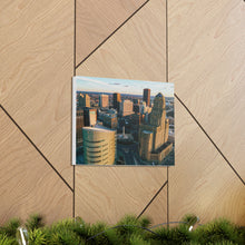 Cargar imagen en el visor de la galería, Arte en lienzo de edificios de Buffalo NY