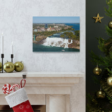 将图片加载到图库查看器,尼亚加拉瀑布看加拿大帆布墙艺术