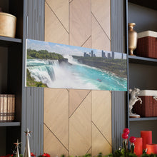 将图片加载到图库查看器,尼亚加拉大瀑布美国侧帆布包裹墙艺术