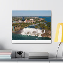 将图片加载到图库查看器,尼亚加拉瀑布看加拿大帆布墙艺术