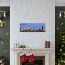 Load image into Gallery viewer, Buffalo NY Night Skyline Canvas Wrap Wall Art