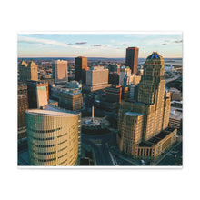 Cargar imagen en el visor de la galería, Arte en lienzo de edificios de Buffalo NY
