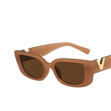 Load image into Gallery viewer, Retro Small Rectangle Womens Sunglasses