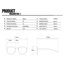 Load image into Gallery viewer, Retro Small Rectangle Womens Sunglasses
