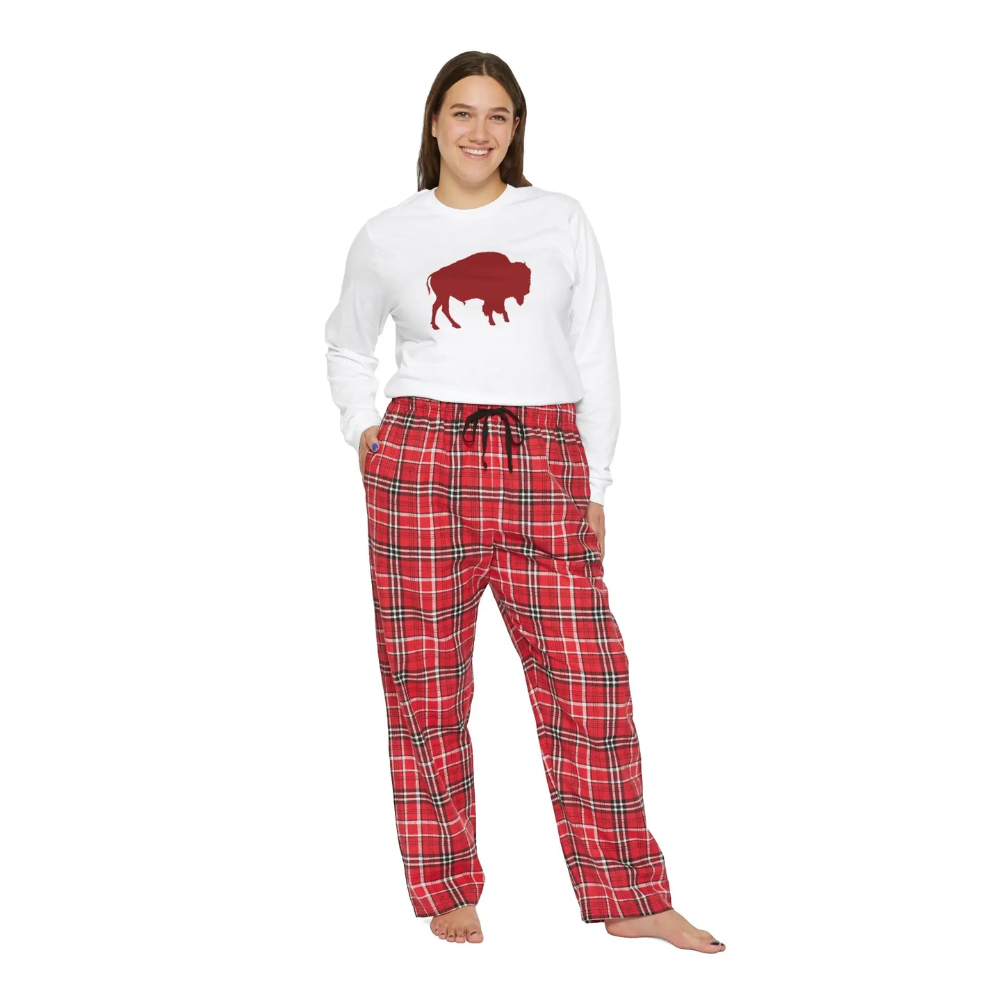 Buffalo Women's Long Sleeve Pajama Set