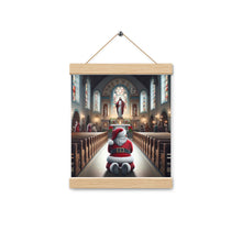 Cargar imagen en el visor de la galería, Santa Clause Praying In Church To Jesus Wall Art