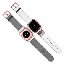 Cargar imagen en el visor de la galería, Correa de reloj con bandera de EE. UU.