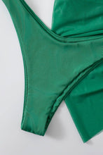 将图片加载到图库查看器,罗纹高剪裁三件套泳衣