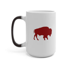Load image into Gallery viewer, Blue & Red Buffalo - Color Changing Mug