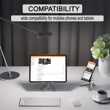将图片加载到图库查看器,Metal Foldable Tablet Tabletop Vertical Stand with Adjustable Angle_5