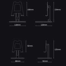 将图片加载到图库查看器,Metal Foldable Tablet Tabletop Vertical Stand with Adjustable Angle_10