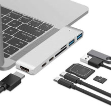 将图片加载到图库查看器,7-in-1 Multi-function Dual-head Type-C Hub Docking Station_3