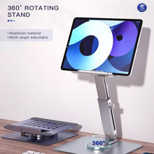 Load image into Gallery viewer, Aluminum Multi-Angle Portable and Adjustable Tablet Holder_6
