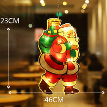将图片加载到图库查看器,Christmas Window Lights Decorations with Suction Cup Party Indoor Décor - Battery Powered_17