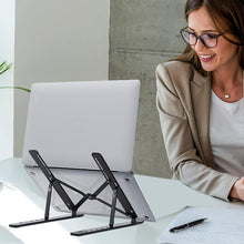 将图片加载到图库查看器,9 Levels Height Adjustable Alumiinum Alloy Portable Laptop Stand_9