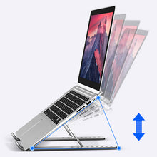 将图片加载到图库查看器,9 Levels Height Adjustable Alumiinum Alloy Portable Laptop Stand_10