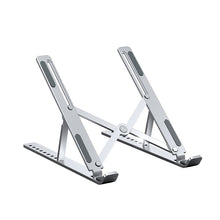 将图片加载到图库查看器,9 Levels Height Adjustable Alumiinum Alloy Portable Laptop Stand_0