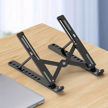将图片加载到图库查看器,9 Levels Height Adjustable Alumiinum Alloy Portable Laptop Stand_8