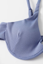 将图片加载到图库查看器,罗纹高剪裁三件套泳衣