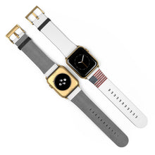 Cargar imagen en el visor de la galería, Correa de reloj con bandera de EE. UU.