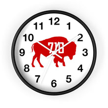 Load image into Gallery viewer, Buffalo 716 Wall Clock