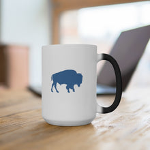 Load image into Gallery viewer, Blue & Red Buffalo - Color Changing Mug