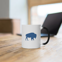 Load image into Gallery viewer, Blue & Red Buffalo - Color Changing Mug