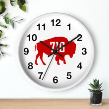 Load image into Gallery viewer, Buffalo 716 Wall Clock