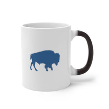 Load image into Gallery viewer, Blue & Red Buffalo - Color Changing Mug