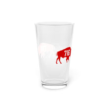 Load image into Gallery viewer, Buffalo 716 Pint Glass, 16oz