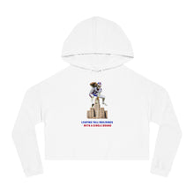 Load image into Gallery viewer, Josh Allen Leap Over Buffalo City Hall - Women’s Cropped Hoodie