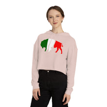 Load image into Gallery viewer, Italy Buffalo - Women’s Cropped Hoodie