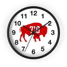Load image into Gallery viewer, Buffalo 716 Wall Clock