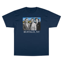 Load image into Gallery viewer, Buffalo Retro News Personalities Champion T-Shirt